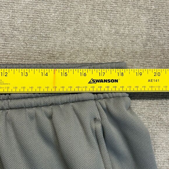 NC State Wolfpack Sweatpants Mens 2XL Gray Adidas ClimaWarm Ankle Zip Warmup 33" - Picture 7 of 10